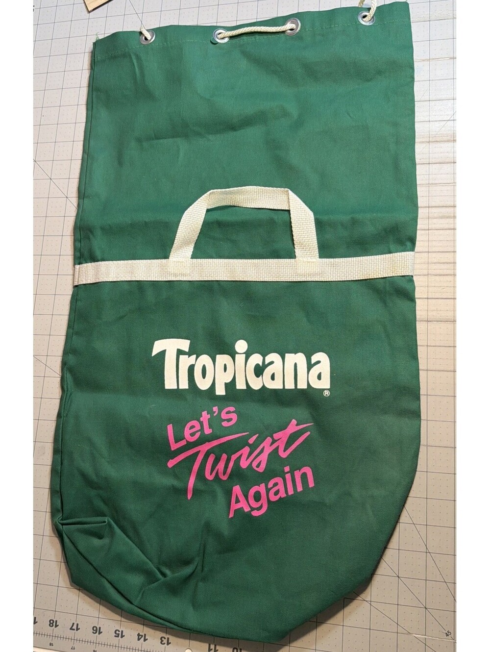 Vintage Tropicana Let’s Twist again Bag HARD TO FIND!
